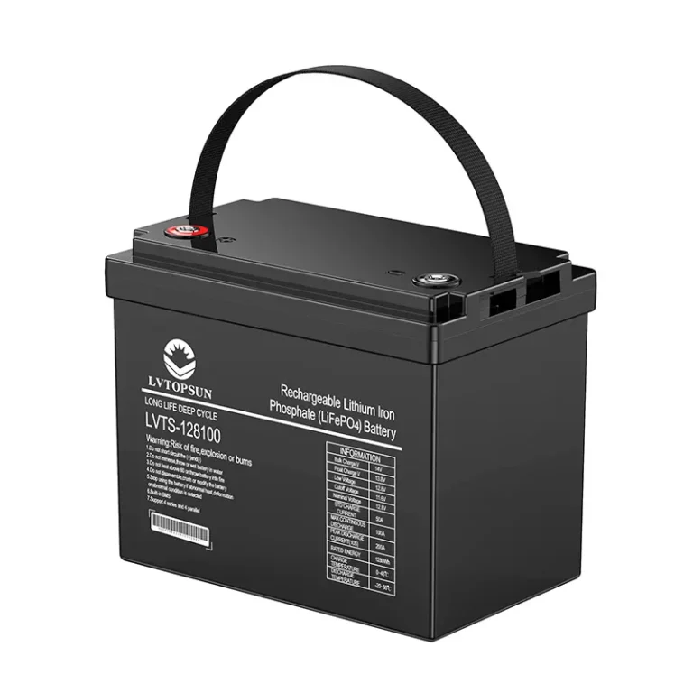 LVTOPSUN 12.8V 100Ah Lithium Battery