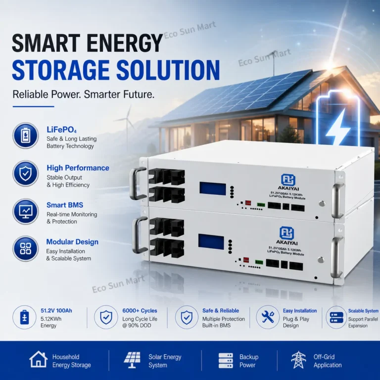 AKAIYAI RackMaster Pro A51R100-B 51.2V Lithium Battery