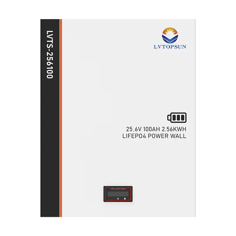 LVTOPSUN 25.6V 100Ah 2.56 kWh Lithium Iron Phosphate Battery