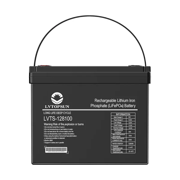 LVTOPSUN 12.8V 100Ah LiFePO4 Battery Bangladesh